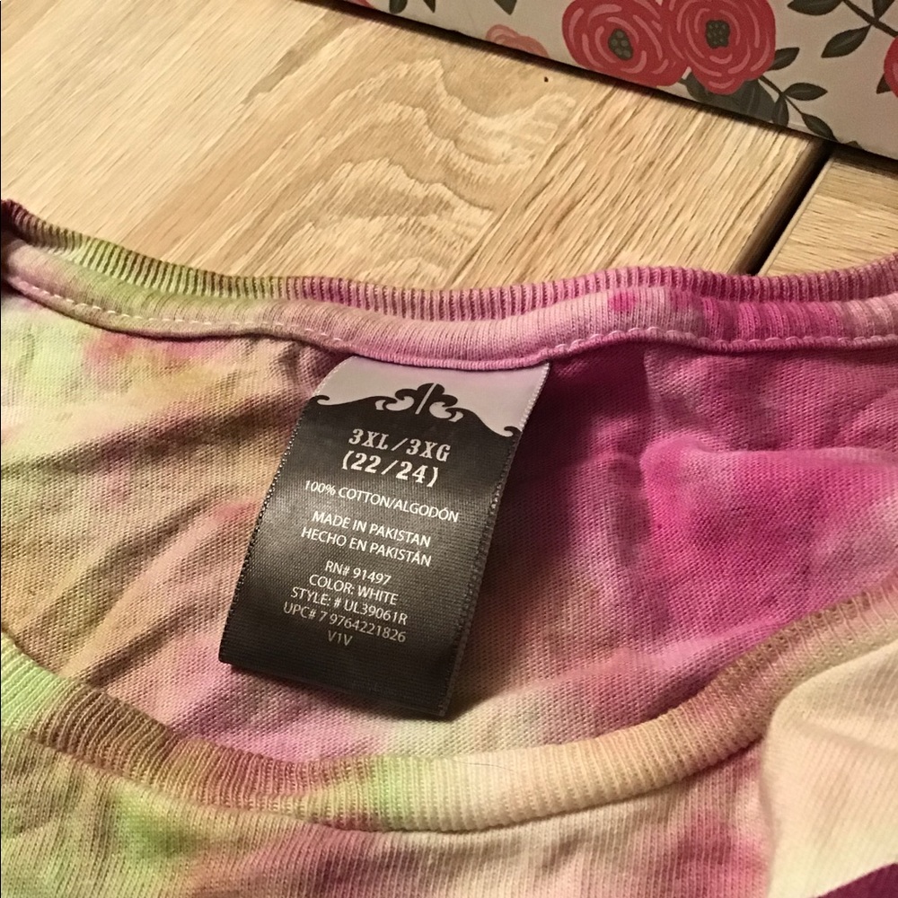 3x tie dye punk rock and pirate shirt - Picture 3 of 3